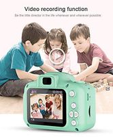NWHEBET Kids Camera 8.0MP Rechargeable Digital Front and Rear Selfie Camera Child Camcorder, Toys Gift for 4-14 Years Old Boys and Girls, 2 Inch Adult Memories YouTube Gift