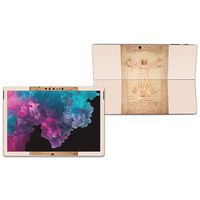 MightySkins Skin Compatible with Microsoft Surface Pro 6 Tablet - Vitruvian Man | Protective, Durable, and Unique Vinyl Decal wrap Cover | Easy to Apply, Remove, and Change Styles | Made in The USA