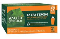 Seventh Generation Trash Bags, Tall Kitchen, 13-Gallon, 30-Count Boxes (Pack of 12) by Seventh Generation
