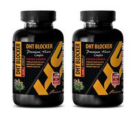 Hair Growth Supplement for Women - DHT Blocker - Premium Hair Complex - for Men and Women - zinc Pills for Women - 2 Bottles 120 Tablets