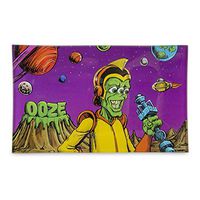Ooze - Shatter Resistant Premium Glass Rolling Tray - (10.5x6.5x1) - Invasion (Medium) - Indestructible Rolling Tray