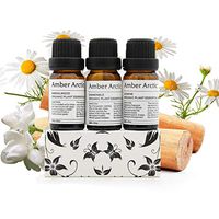 Jasmine Sandalwood Chamomile Essential Oil Set, 100% Pure Natural Aromatherapy Therapeutic Grade Essential Oils for Diffuser-3 X 10ml