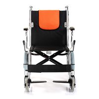 LHQ-HQ Medical Rehab Chair, Wheelchair,Lightweight Folding Wheelchair Driving Medical, Wheelchair Portable Ultra Light Old Aluminum Alloy Push Back Small Travel Simple Manual Wheelchair