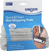 Unger Quick & Clean Microfiber Pads