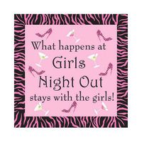 Bachelorette Party Favors Girls Night Out Cocktail Napkin Party Game, 24 Count