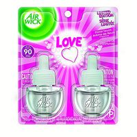 Air Wick Air Freshener Limited Edition Love Floral Notes Scented Oils Refill (2 Refills)