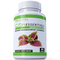 BioCor Nutrition Forskolin 250mg Fat Burner Metabolism Booster and Weight Loss Pills (60 Capsules - 1 Month Supply)