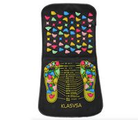 Foot Leg Massager Mat Health Care Acupressure Chinese Reflexology Walk Stone Pain Relieve