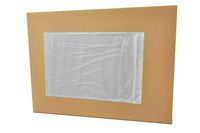 7x10 Packing Slip Envelope Pouches, Mailing Bag Sleeves, Clear White, 7 x 10 inch, Self Adhesive, 1000 Pack