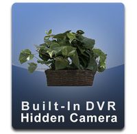 PalmVID DVR PRO Silk Plant Hidden Camera with Built-In DVR