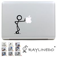 RayLineDo® 2PCS Removable DIY Macbook Air Pro Decal Stickers Decoration Laptop Sticker For 11",13", 15", 17" Z132