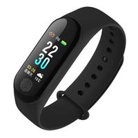 fanmaosdf Heart Rate Blood Pressure Monitor Fitness Tracker Smart Bracelet Activity Tracker Smart Watch Waterproof Wristband with Heart Rate Blood Pressure for Android and iOS Black