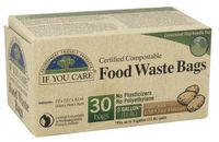 If You Care Bioplastic Trash Bag, 3 Gallon - 30 per pack - 12 packs per case.