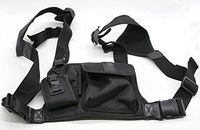 Wishring Universal Hands Free Chest Pack Bag Harness for Motorola Kenwood Midland Radio