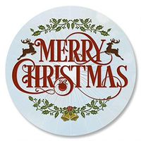 Merry Christmas Envelope Seals - Set of 72