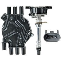 New Performance Distributor with Cap & Rotor For Chevy GMC Isuzu Olds Trucks Vans 96-07 1996-2007 Vortec 4.3L V6 OEM 1103976, 1104078, 12598210, 93441559, 8011040570