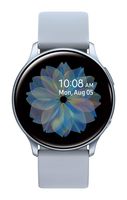Samsung Galaxy Watch Active2  w/ enhanced sleep tracking analysis, auto workout tracking, and pace coaching (40mm), Cloud Silver - US Version with Warranty