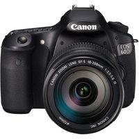 Canon EOS 60D 18 MP CMOS Digital SLR Camera with EF-S 18-200mm f/3.5-5.6 IS Lens (discontinued by manufacturer)