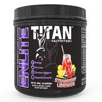 ENLITE Powdered Weight Loss Formula- Increase Fat Burning, Boost Energy and Reduce Appetite |Green Tea, Yohimbine, and Natural Caffeine| for Men and Women (Strawberry Lemonade)
