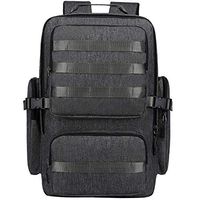 F&W WF Backpack-School High School Student Large Capacity Street Fashion Computer Travel Backpack (Color : Gray)
