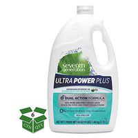 UNILEVER US, INC. Natural Auto Dishwasher Gel, Ultra Power Plus, Fresh Citrus, 65 Oz Bottle, 6/ct, New