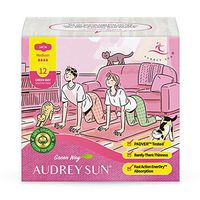 AUDREY SUN Organic Pads Menstrual - Certified Cotton Organic Sanitary Pads for Women - Medium - 12 Count 24 Total (Packaging May Vary)