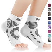 Featol Plantar Fasciitis Socks with Arch Support Ankle Support, Ankle Compression Socks Foot Sleeve to Relieve Arch Pain, Better Than Night Splint