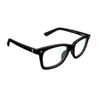 GLASSY Mikemo Premium Blue Light Blocking Glasses, Anti Eyestrain and fatigue, Computer and Glasses for Gaming, Matte Black Frame, Clear Lens