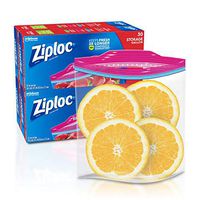 Ziploc Storage Bags, For Food, Sandwich, Organization and More, Smart Zipper Plus Seal, Gallon, 30 Count, Pack of 4 (120 Total Bags)