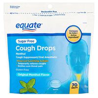 Pack of 12 - Equate Sugar Free Cough Drops, Menthol, 70 Ct