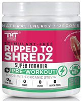 Ripped to Shredz Preworkout Drink for Hardcore Improvement & Performance.Boosts Energy,Motivation,Builds Muscle, Promotes Muscle Recovery,for Men and Women (30 Serving, Cherry Bomb Pop)