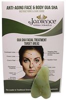 Jade Gua Sha Heart Stone Massage Therapy Tool by Jadience: Natural Chinese Medicine Acupuncture Massager | Improves Blood Circulation | Trigger Point Therapy for Joint, Muscle & Nerve Pain Relief