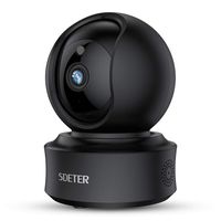 1080P IP Wireless WiFi Camera with PTZ 2-Way Audio Night Vision, SDETER Home Surveillance Security Monitor for Baby/Pet