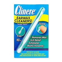 Clinere® Ear Cleaners, 1 Count Earwax Remover Tool Safely and Gently Cleaning Ear Canal at Home, Ear Wax Cleaner Tool, Itch Relief, Ear Wax Buildup, Works Instantly, Exfolimates, Earwax Cleaners