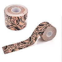 TT-Mall Sports Tape Kinesiology Tape Cotton Elastic Adhesive Muscle Bandage Care Physio Strain Injury Suppot (Brown)