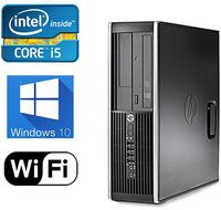 HP 8300 Elite Desktop Gaming Computer Intel Quad Core i5 up 3.6 GHz, 8GB DDR3,NEW 240GB SSD, Windows 10 Pro, WiFi, USB 3.0, Nvidia 4K 2GB GT710 Video Card (Renewed)