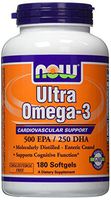 Now Foods Ultra Omega 3, Fish Oil Softgels, 360