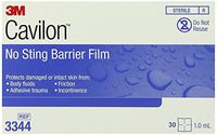 MCK33442100 - Barrier Film Cavilon 1.0 mL Wipe, Sterile, Alcohol Free, No Sting