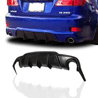 PULips(LXIS06FSPRAD) FSP Style Rear Bumper Apron For Lexus IS 2006-2013