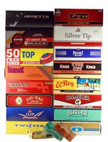 MYO/RYO Cigarette Tube Sampler - Full Flavor/Regular/Red King Size - 16 Boxes with Free Top Brand Cigarette Tube Injector and Two King Size Flip-Top Plastic Storage Cases