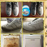 vmree 330g Multifunctional Leather Refurbishing Cleaner,Metal Polishes Stainless Steel Cleaning Cream Repair Tool Cream (Blue)