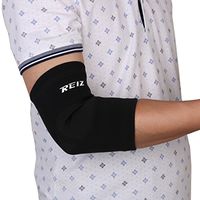 REIZ RZ702 Elastic Elbow Brace Sleeve Support Black - L
