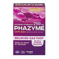 Phazyme Maximum Strength Softgels, 36 Each