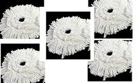 PRO 360 Rotating Spin Magic Mop - Dual Drying Version Replacement Mop Heads (Pro 360 Clean)- 5 Pack