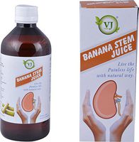 V.J. Herbals Banana Plant Stem Extract Juice | Natural Kidney Stone Breaker and Gallstone Dissolver, 500ml