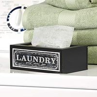 The Lakeside Collection Farmhouse Laundry Softener Dispenser Cover - Good Clean Fun