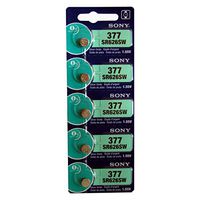 5 New Sony 377 SR626SW SR66 V377 Watch Battery IncShop EXP 01-2020 - Fresh