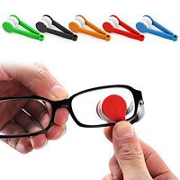 JPONLINE New Mini Microfiber Glasses Cleaning Brush,Soft Sun Glasses Cleaner Cleaning Tools Glass Wiper