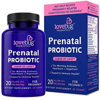 Prenatal Probiotic Supplement, May Relieve Pregnancy Related Constipation or Diarrhea - Extra Folic Acid Formula. (30)