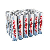 Tenergy Premium Rechargeable AAA Batteries, High Capacity 1000mAh NiMH AAA Batteries, AAA Cell Battery, 24-Pack